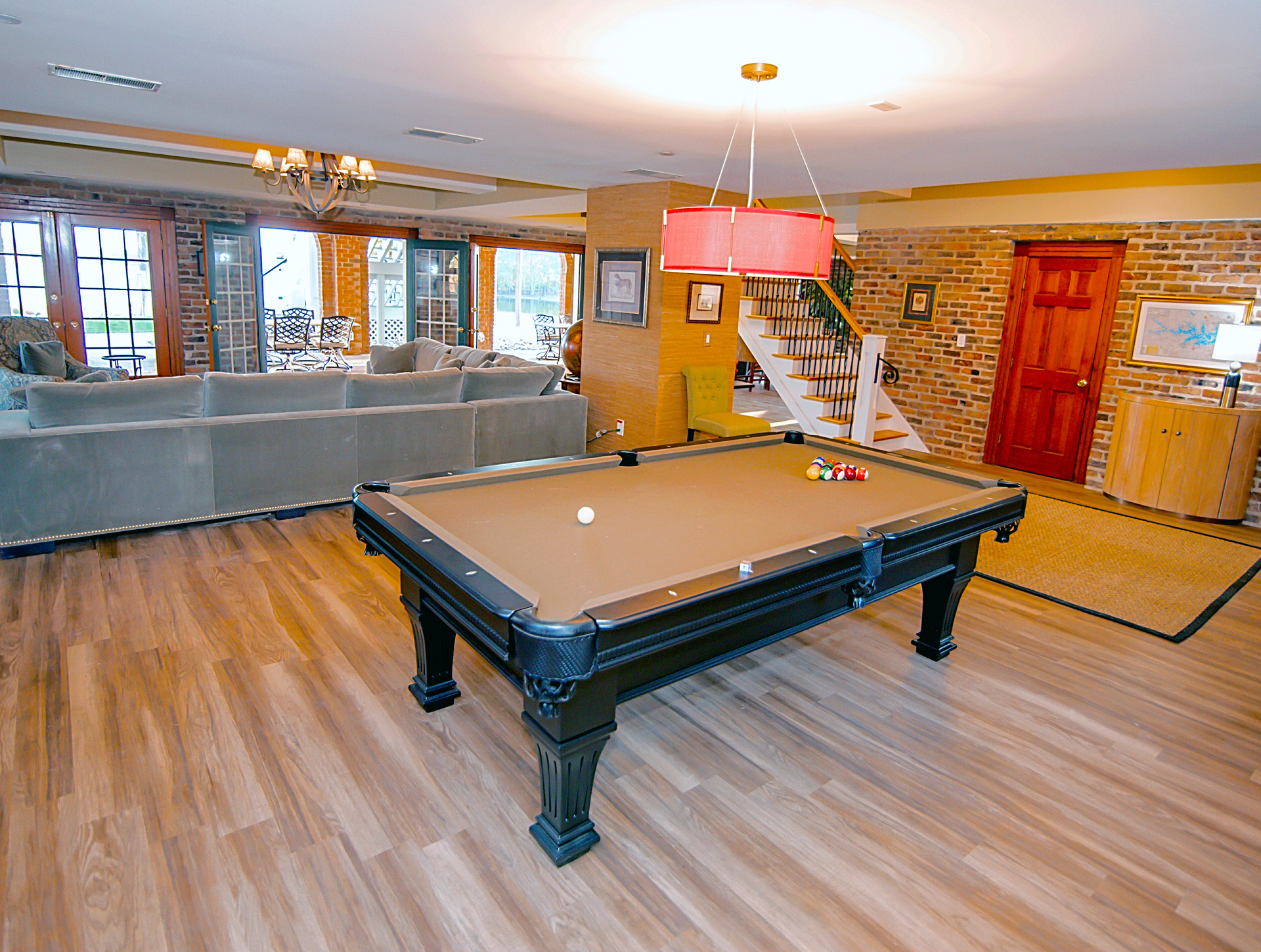 The 1842, a hangout on the ground level with walk-out to the amphitheater of the historic Clubhouse