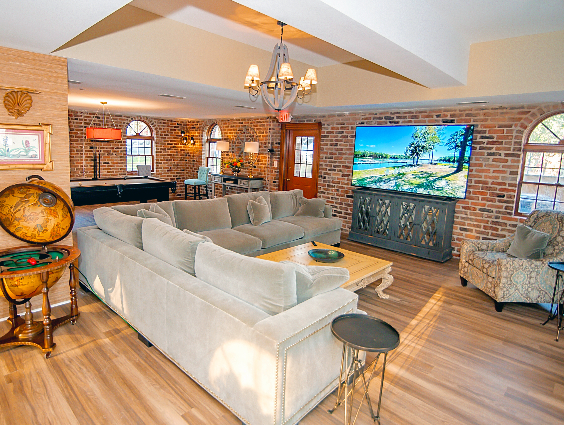 The 1842, a Hangout on the Ground Level with Walk-out to the Amphitheater of the Historic Clubhouse