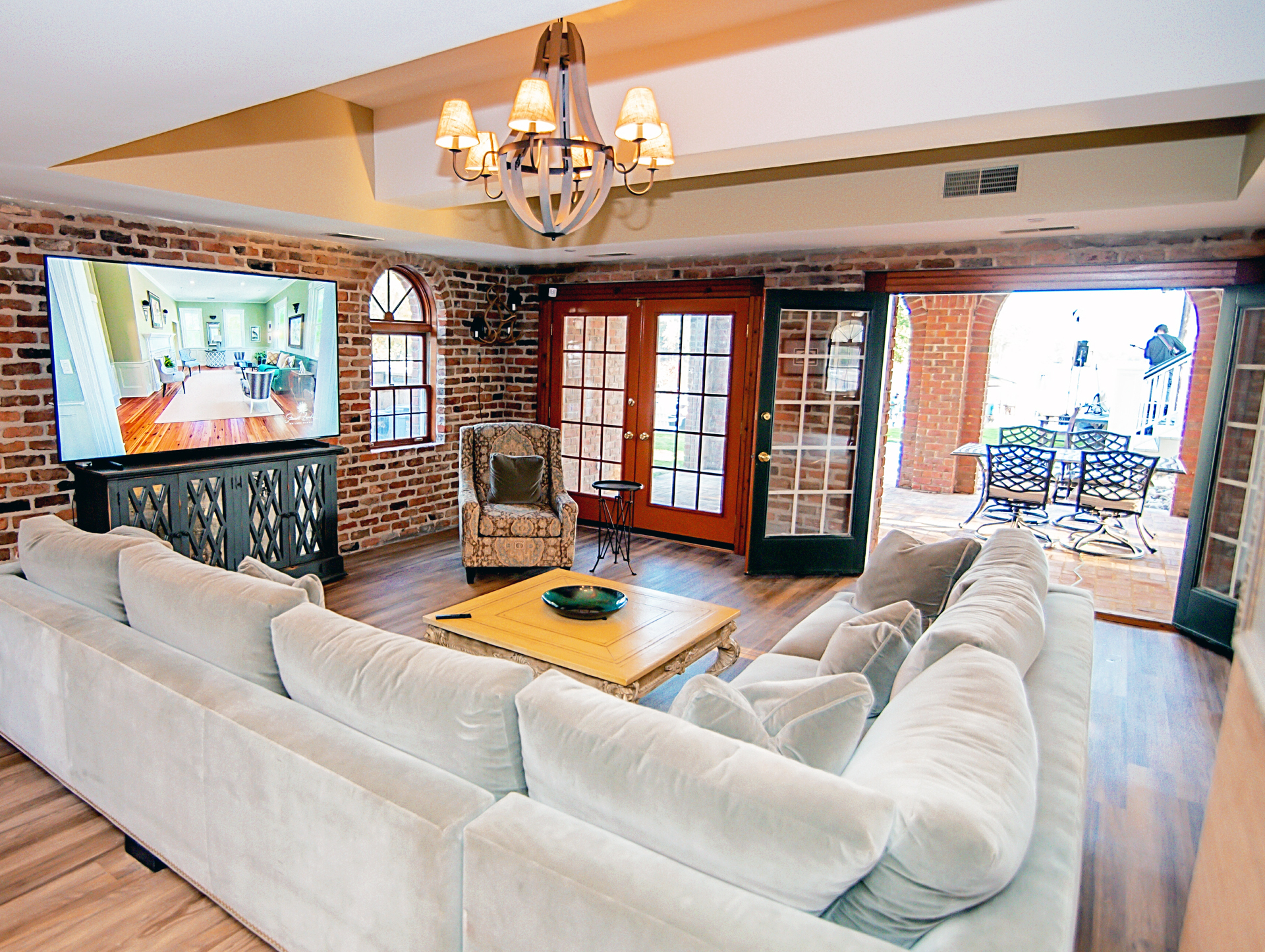 Lower Level 1842 Basement of the Fully Restored Clubhouse | Stewart Landing on Lake Murray