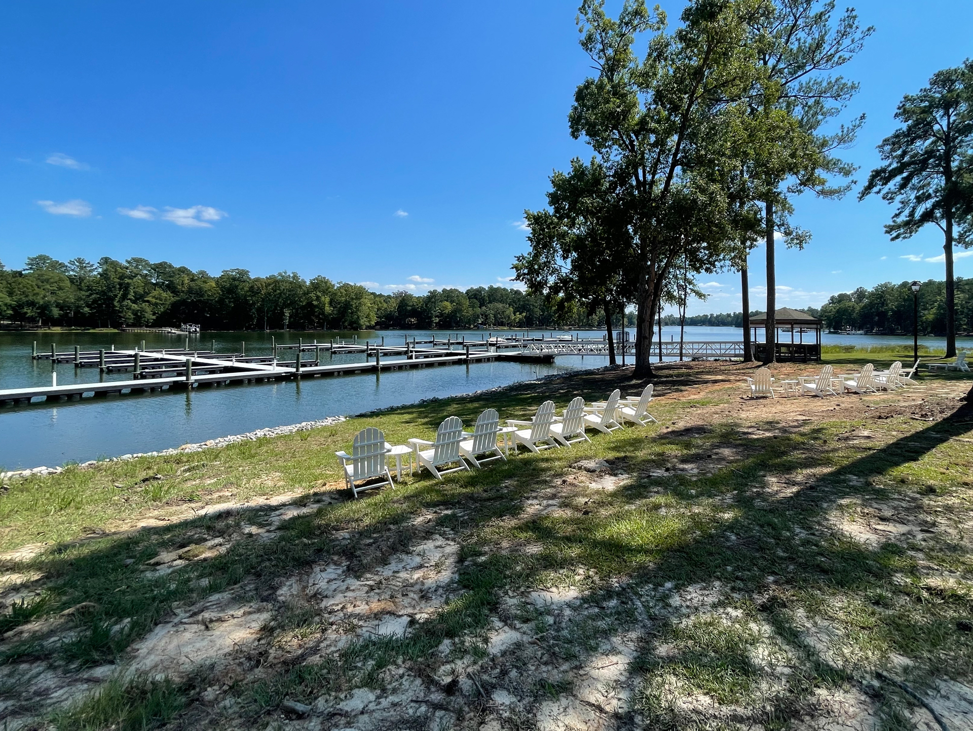 Gorgeous Lake Views from the Stewart Landing Private Marina & Gazebo
