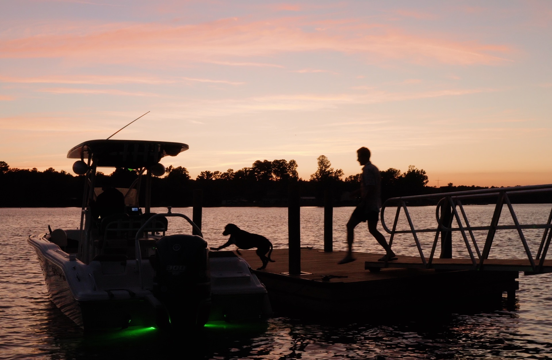 Boat Ramp and Day Dock at The Stewart Landing on Lake Murray