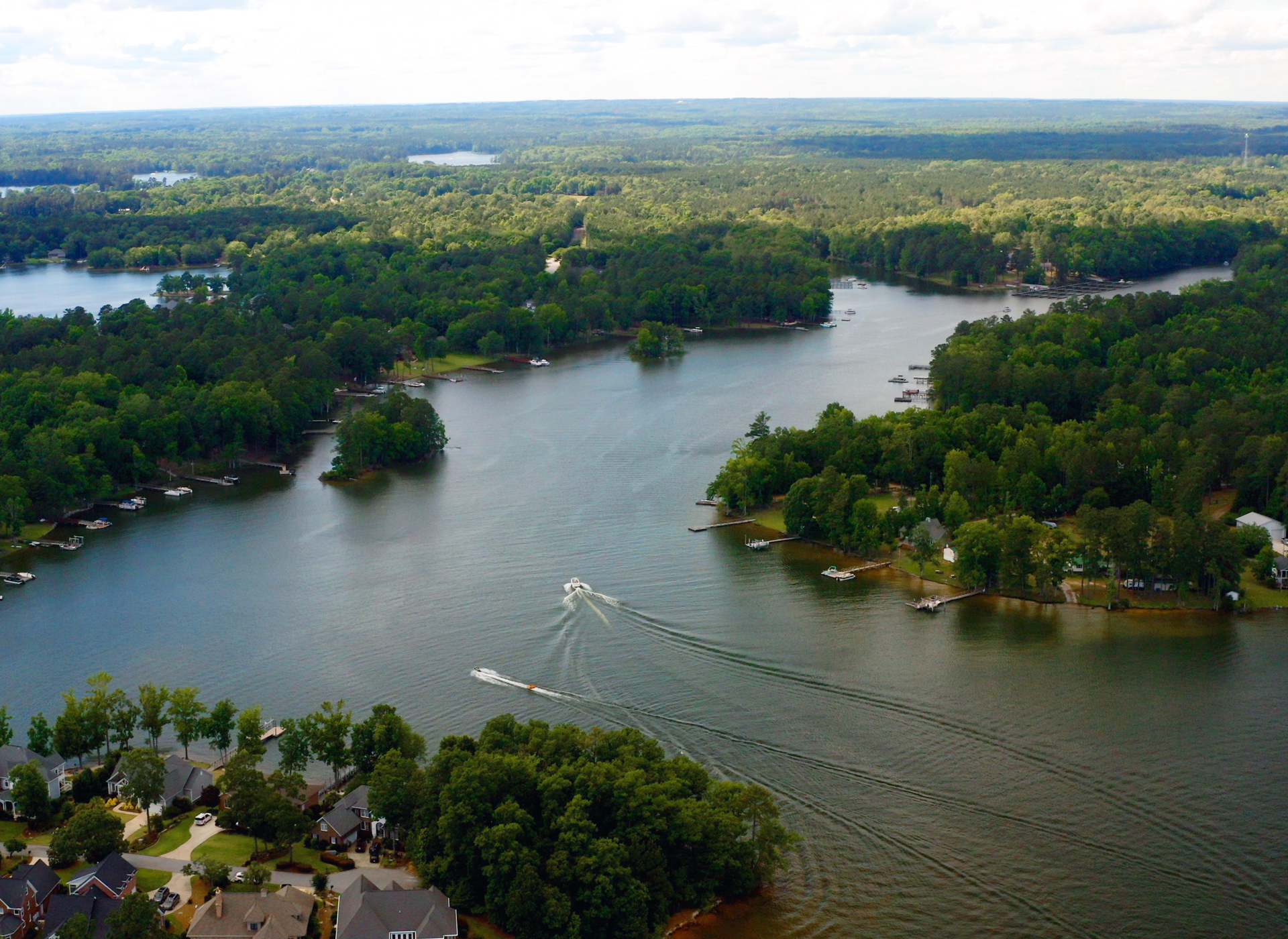 Aerial Views | Stewart Landing on Lake Murray