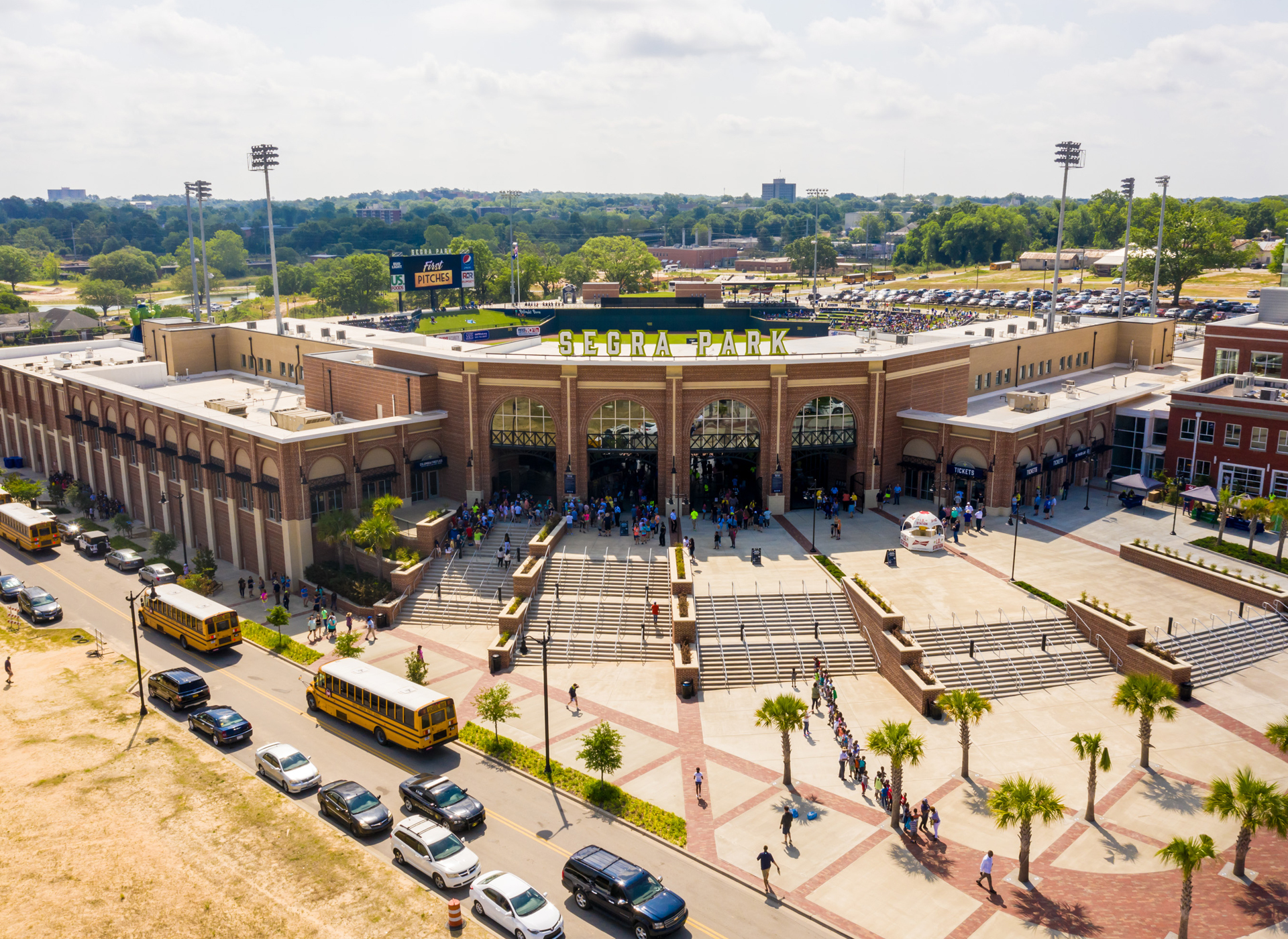 Minor League Baseball—Columbia's Fireflies  |  Lake Murray, South Carolina