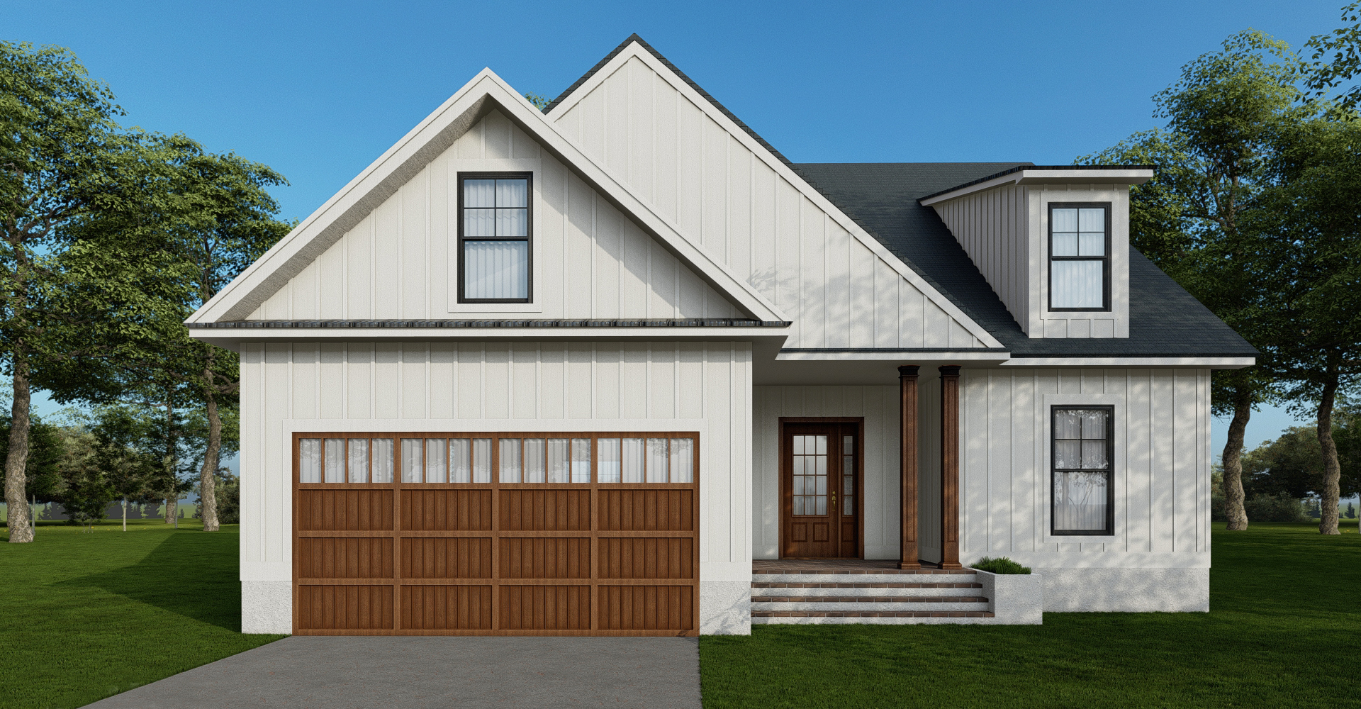 The Genesis by Leading Edge Homes Front Exterior Home