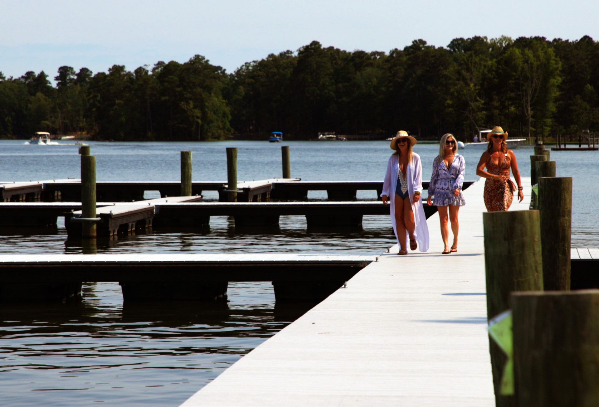Private 110-Slip Marina with Power and Water at the Stewart Landing on Lake Murray