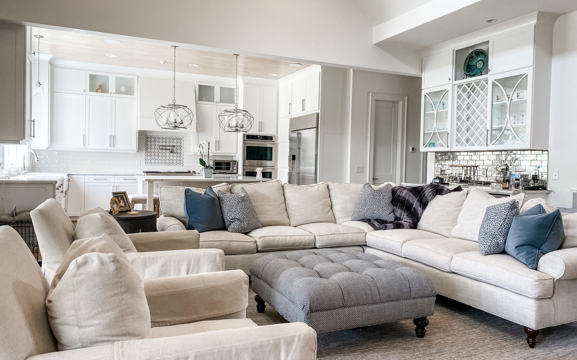 Gallup Design Build Custom Home Living Room