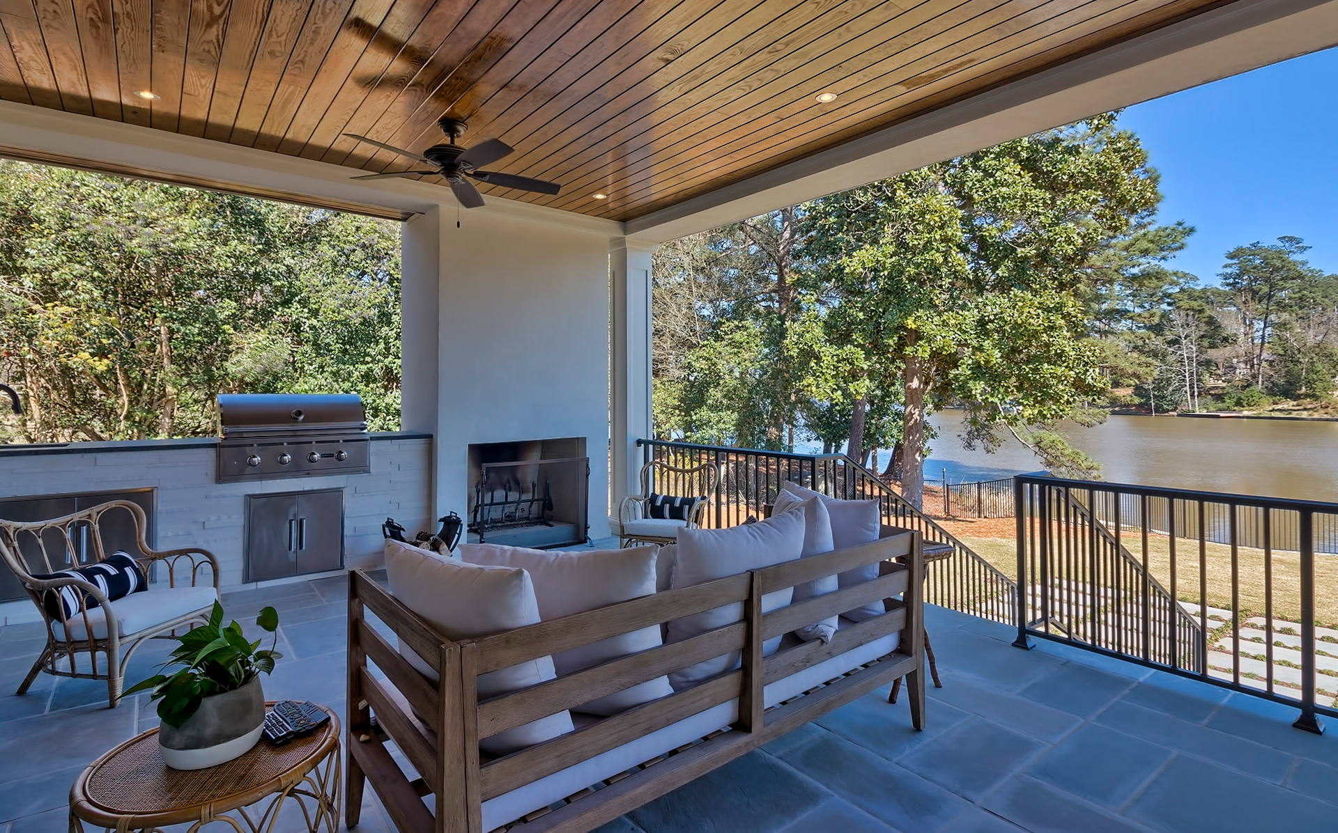 LaFaye Custom Home Builders' Outdoor Living at its Finest