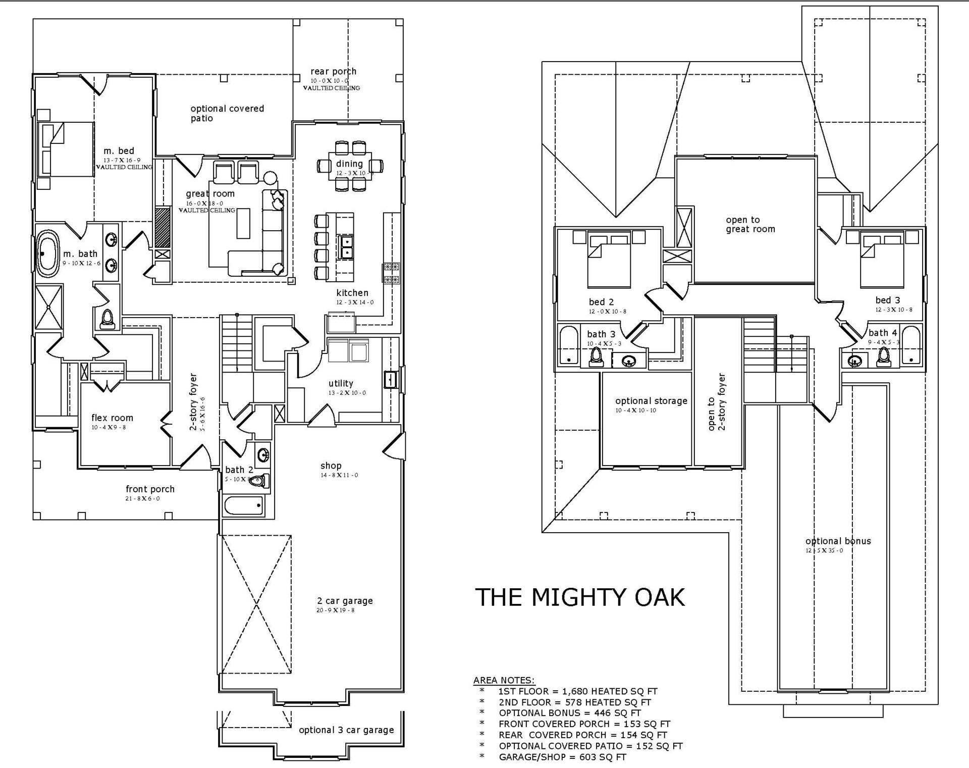 The Mighty Oak Floorplan